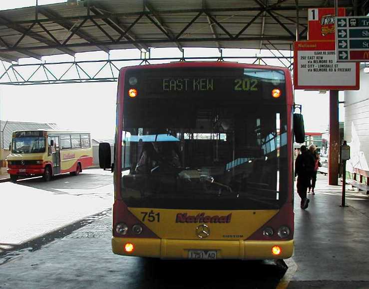 National Bus Mercedes O405NH Custom Coaches 751